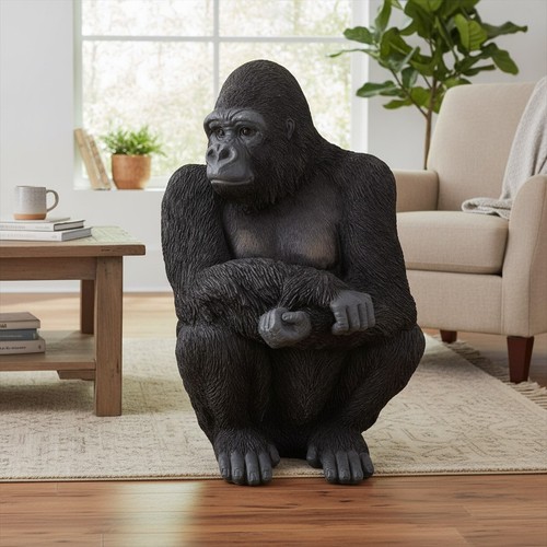 Decor gorilla statue 15 - gorilla,