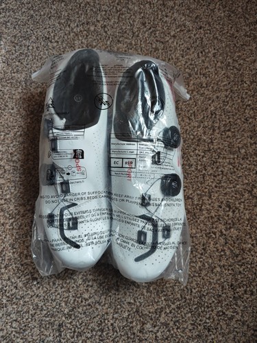 White road cycling shoes - white,
