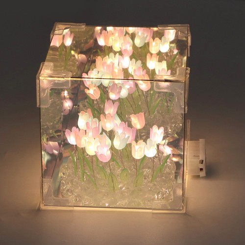 Colourful tulip cube - 2,