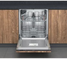 New Graded HOTPOINT H2I HD526 UK Full-size Integrated Dishwasher RRP £299 R72