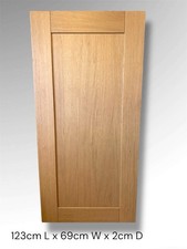 Shaker style solid oak kitchen