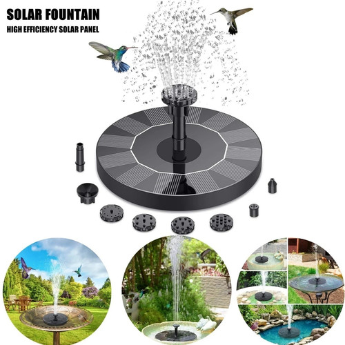 Solar fountain floating pump - solar,