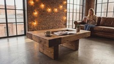 Rustic Coffee Table Reclaimed