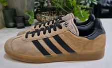 ADIDAS GAZELLE II ORIGINALS. MENS SIZE 9 UK TRAINERS. SAND/BLK/GUM *2024*