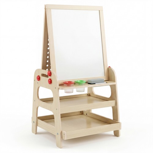 Easel for kids wooden - easel,