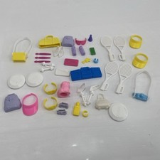 Barbie Doll Vintage 90s Accessories Bundle Genuine Mattel Sports Belt Hat Bag