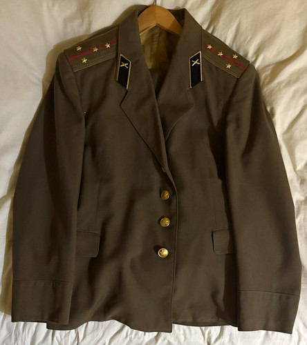 Soviet army officer dress