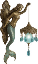 Vintage Mermaid Wall Statue