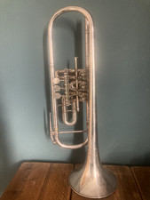 Monke Rotary Bb Trumpet, used by pro player in London, in great condition
