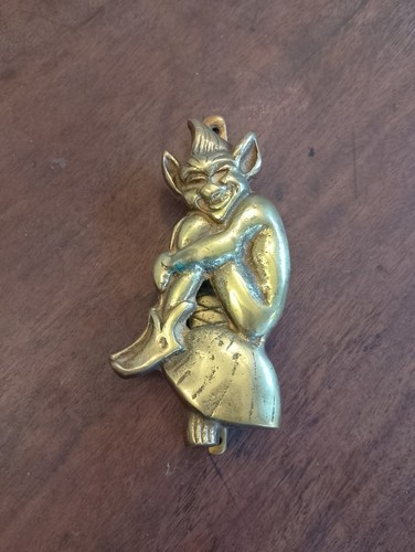 Antique lincoln imp brass - lincoln,