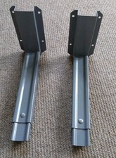 Wall brackets : heavy duty, adjustable. Suitable microwave, floating shelf etc