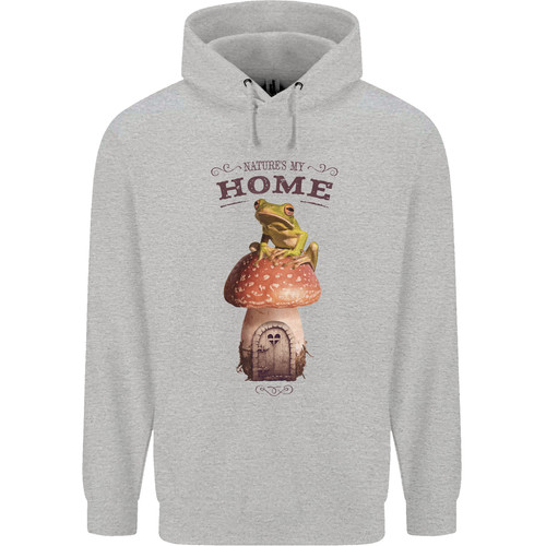Nature home mushroom frog - home,