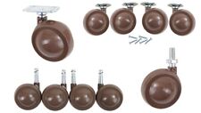 4x Kenrick Metal Shepherd Castors Casters furniture wheels sofa chair cabinet 