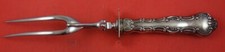 Strasbourg by Gorham Sterling Silver Roast Carving Fork Sterling Guard 10 7/8" 