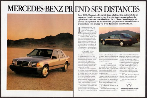 1986 mercedes 300 class - 1986,