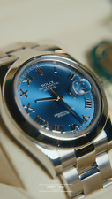Rolex Datejust II 116300 Azzurro 2016 - New Condition Oyster 41mm