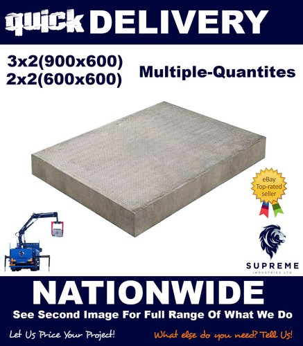 Concrete flags slabs grey - flags, /