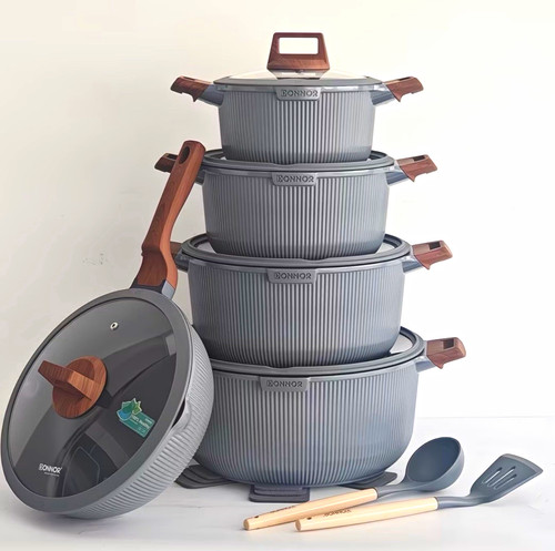 Donnor 10pc grey - 10pc, pan