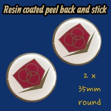 Lambretta innocenti super Italy Resin 3D Sticker Li Sx Tv LD tool box forks ulma