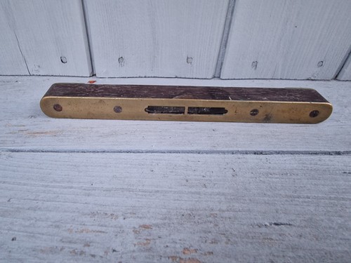 Vintage brass wood spirit - vintage, brass/wood