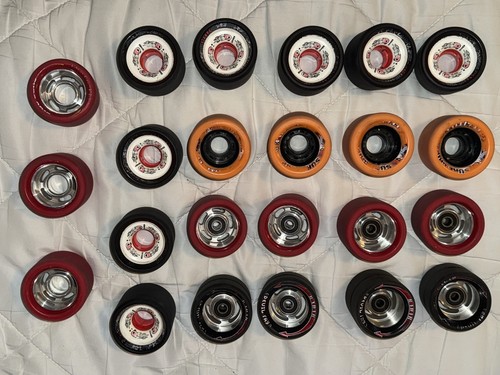Roller skate wheels lot 8 - skate, lot.
