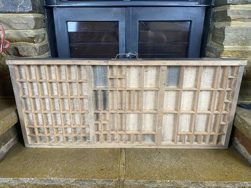 Vintage letterpress wood - vintage,