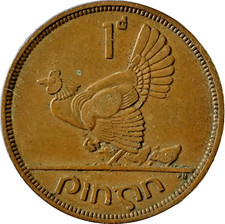Ireland Coin Old Irish Penny