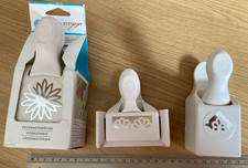 3 Martha Stewart Punches-CHRYSANTHEMUM + DAISY FLOWER CORNER & EDGE punch around