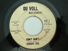 RARE R&B Soul PROMO 45 - Dwight Lee "Don't Don't"/"But Beautiful" Du Voll HEAR