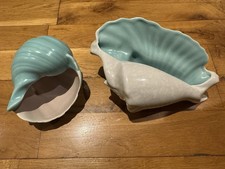 Poole Pottery Shell x 2