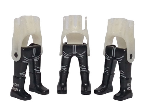 Playmobil black legs biker - playmobil,