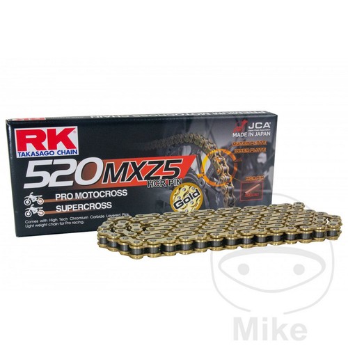Mxz5 chain gold 520 pitch - rk,