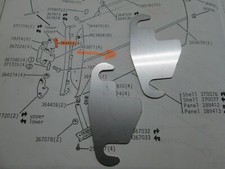 Rover P6 Door Hinge Shim - Front or Rear Pair (Stainless Steel)