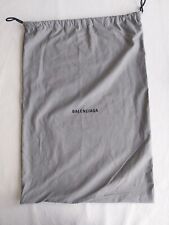 Dust Bag, Balenciaga.  Grey.  Large drawstring. 
