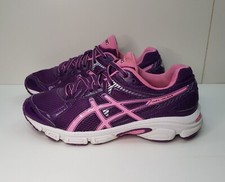 ASICS GEL-IKAIA V SIZE 4UK EUR36 GIRLS WOMENS PURPLE RUNNING TRAINERS SHOES