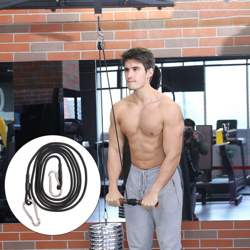 Set home gym cable pulley - set,