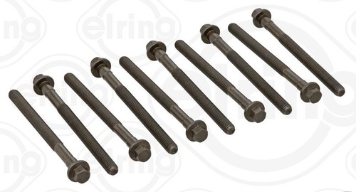 Cylinder head bolt set fits - head,