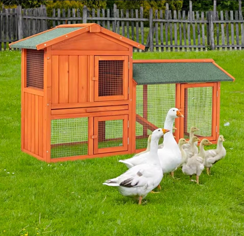 Wood chicken coop hen house - coop,