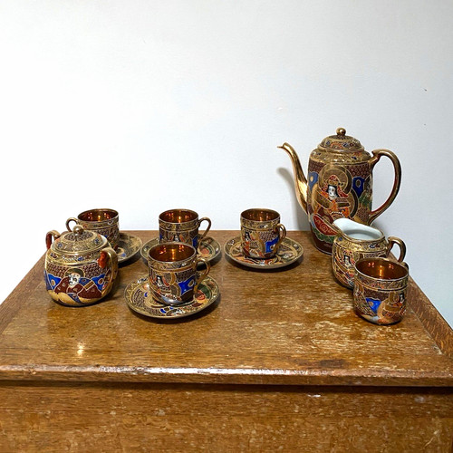 Japanese hand painted coffee - japanese,