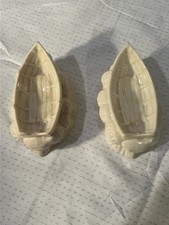 2 Vtg Irish Belleek Eggshell
