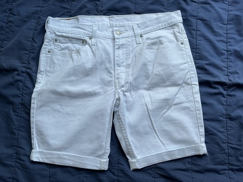 Levi 511 white mens - mens, shorts