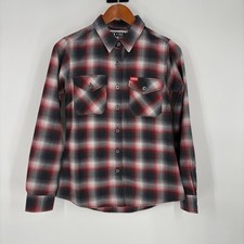 Dixxon Flannel Co Womens Equalizer Flannel Shirt Small D Tech Plaid Outdoor
