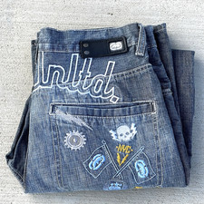 Ecko Unltd Baggy-Fit Jeans 34