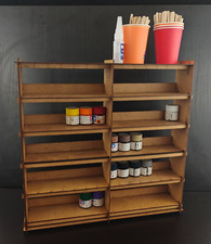 Paint stand 120 pots rack