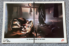 Rare Collectable Vintage 1989 Magazine Advert Picture NIKE AIR Trainers Ad 80's