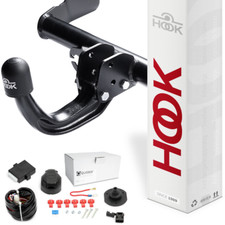 Fixed towbar for Volkswagen Caddy-Caddy Live-Maxi 04-20+un. 13p el. Kit+adapter