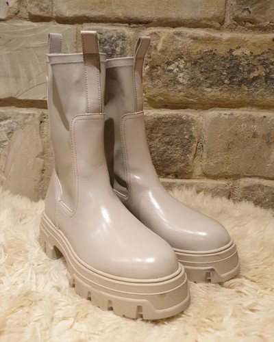 Ladies grey shinny faux - ladies, h&m