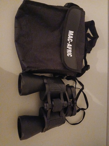 Binoculars and case - and,