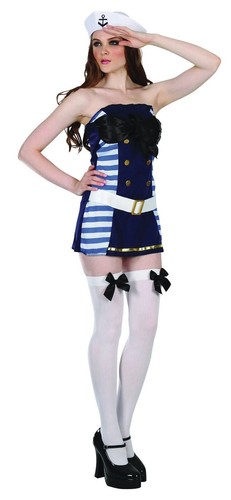 Adult ladies sailor - ladies, navy