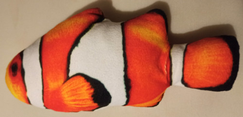 Cat toy fish soft - -,